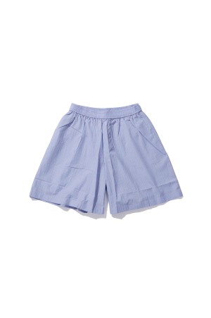 Easy Stripe Half Pants -ICE BLUE (12610721)