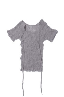 2way Sheer Knittops -ICE BLUE(12610524)