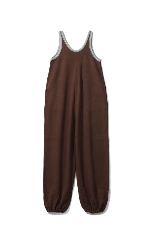 Cotton Bi-color Combinaison -BROWN (12610307)