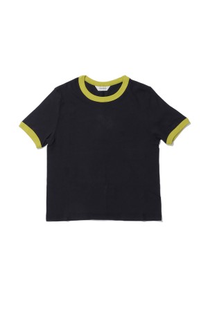 Compact Ringer Tee -NAVY (12610610)