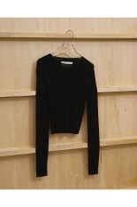 Compact Smooth Knit -BLACK  (12610510)