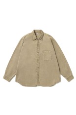 Vintage Cotton Moleskin Shirts - BEIGE (26AAP-02-16)