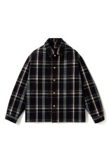 Wool Cashmere CPO Shirts - NAVY (26AAP-02-10)