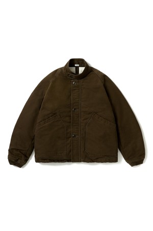 Vintage British Royal Navy Cold Weather Jacket - OLIVE (26AAP-01-61)