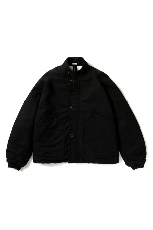 Vintage British Royal Navy Cold Weather Jacket - BLACK (26AAP-01-61)