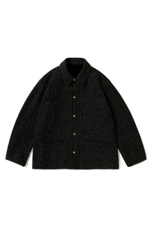 Cashmere Beach Cloth Jacket - NAVY (26AAP-01-11)