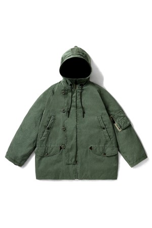 Vintage Silk Custom N-3B Flight Jacket - SAGE (26AAP-01-35)