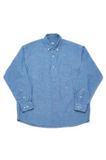 CHAMBRAY LONG SLEEVE SHIRT / BLUE (SQ-26SS-SH-01)
