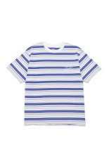 T-SHIRT / WHITE x BLUE (SQ-26SS-CS-07)