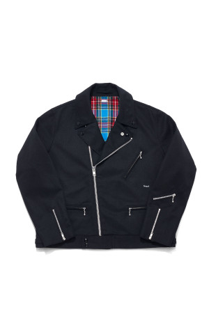 RIDERS JACKET / BLACK (SQ-26SS-JK-04)
