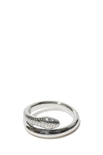 LUCIAN (SNAKE RING) / SILVER/BLACK FINISH (OJ-AC13)
