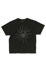 TC RIDING SKULL STITCH T-SHIRT - BLACK (TC26TS0102)