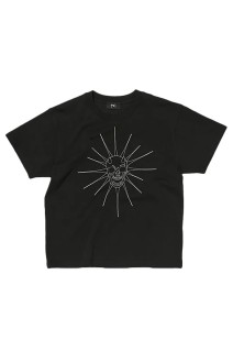 TC RIDING SKULL STITCH T-SHIRT - BLACK (TC26TS0102)