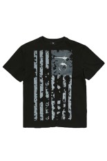 VINTAGE OLD GLORY T-SHIRT - BLACK (TC26TS0702)