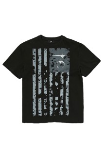 VINTAGE OLD GLORY T-SHIRT - BLACK (TC26TS0702)