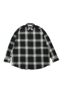 BUTTON UP SHIRT - IRON GREY PLAID (RW00308)