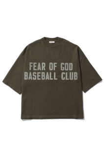 BASEBALL CLUB SS TEE - Faded Brown (FG9M10-9960HWJ)