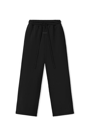 WIDE LEG SWEATPANTS - Black (FG9M15-9925HPF)