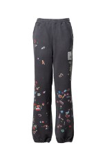 KIDS STICKER PANTS - BLACK (K16PT733)