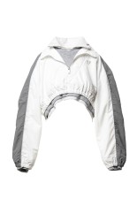 TRIPLE LAYERD NYLON PULLOVER - WHITE (B16PO562)