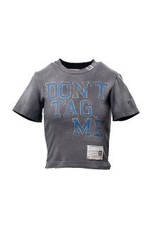 SUN FADED COLLAGE PRINT TEE - BLACK (B16TS591)