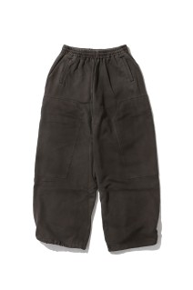 Pigmented Sweat Trousers - FADE BROWN (a-HD02)
