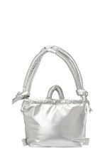 VEGAN LEATHER ONA - SILVER(1127010011090)*