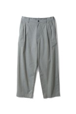 Cotton Wool Poplin Oversized Slacks - GRAY (GM261-40308)