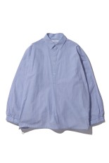 Seersucker Pullover Shirt - BLUE (GU261-50445)