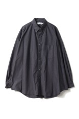 Oxford L/S Oversized B.D Shirt - GRAY (GM261-50021B)