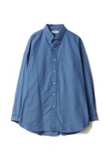 Oxford L/S Oversized B.D Shirt - SAX (GM261-50021B)