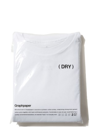 DRY 2-Pack Crew Neck Tee - WHITE (GU261-70118B)