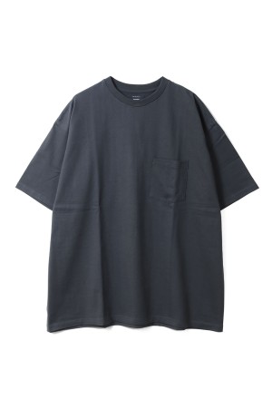 S/S Oversized Pocket Tee - GRAY (GU261-70114B)