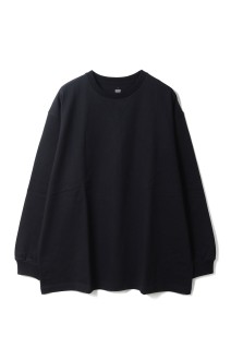 Heavy Weight L/S Oversized Tee - BLACK (GM261-70138B)