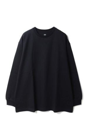 Heavy Weight L/S Oversized Tee - BLACK (GM261-70138B)