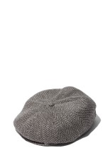 SUMMER TWEED PEAKED CAP / FANCY HERRINGBONE (261OJ-HT01)
