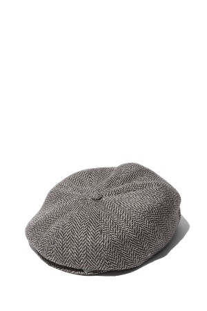 SUMMER TWEED PEAKED CAP / FANCY PLAID (261OJ-HT01)