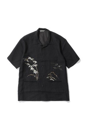 LOWER POCKET SOUVENIR SHIRTS (Short-Sleeve) / ONYX (261OJ-SH15)