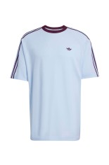 BRITCORE SHORT-SLEEVE RINGER T-SHIRT - CRYSTAL SKY S26 AE65 (RC2604OM007)