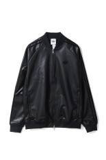 SST PLEATHER JKT - BLACK / KW1844 (S26SMU04)