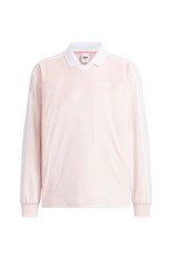 VELOUR POLO LS - PINK / KQ5487 (S26SMU08)