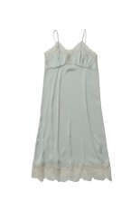 Satin Lace Dress - MINT (12610317)