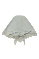 Satin Lace Scarf - MINT (12611027)