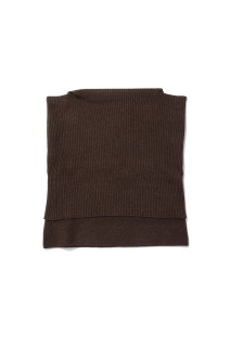 Seamless Offshoulder Knit - BROWN (12610531)