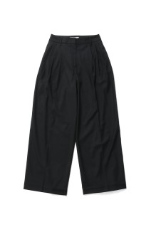 Lightweight Tuck Trousers - BLACK (12610723)