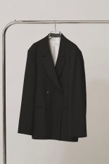 Twill Double Jacket - BLACK (12620103)