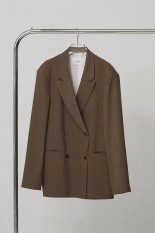 Twill Double Jacket - GRAY BEIGE (12620103)