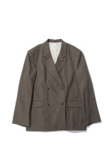 Twill Double Jacket - GRAY BEIGE (12620103)
