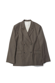 Twill Double Jacket - GRAY BEIGE (12620103)