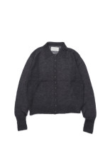 Soft Mohair Cardigan - INDIGO (12620507)
